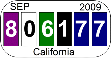 BarChrome Color-Enabled License Plate Matrix