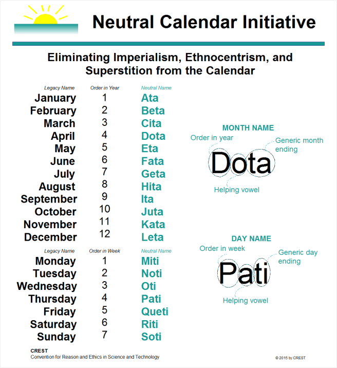 Neutral Calendar | Overview