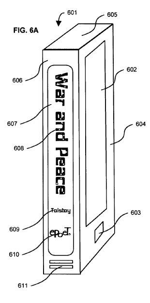 Sunscroll Electronic Book Reading Device