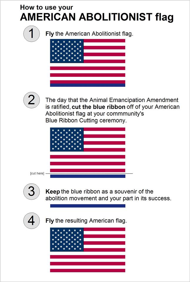 Abolition | American Animal Emancipation flag