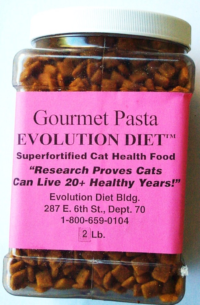 Evolution vegan cat food