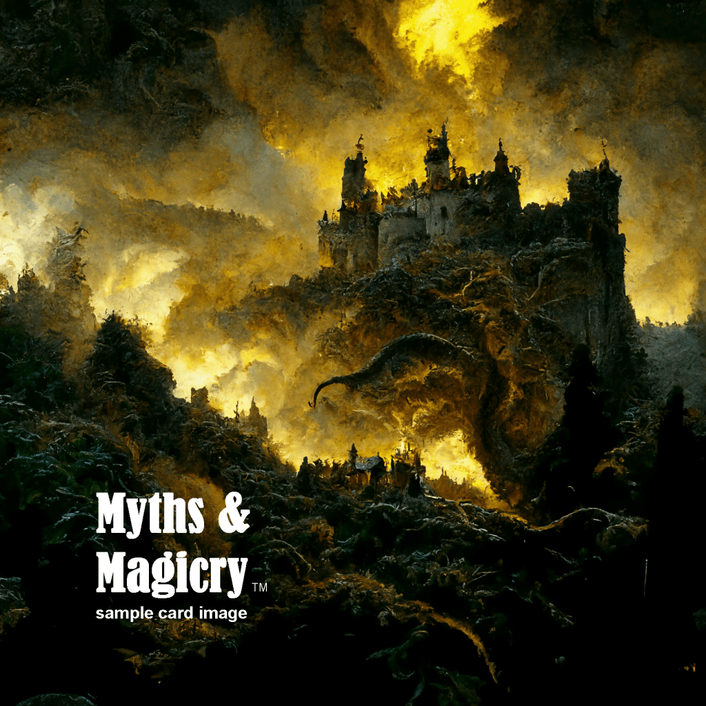 "Earth Dragon" image for Myths & Magicry game